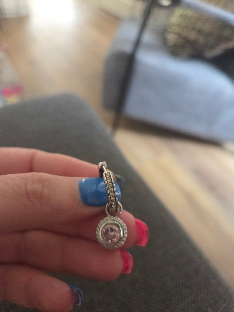 Oorbellen, Sieraden, Tassen en Uiterlijk, Oorbellen, Ophalen, Hangers, Zo goed als nieuw, Zilver