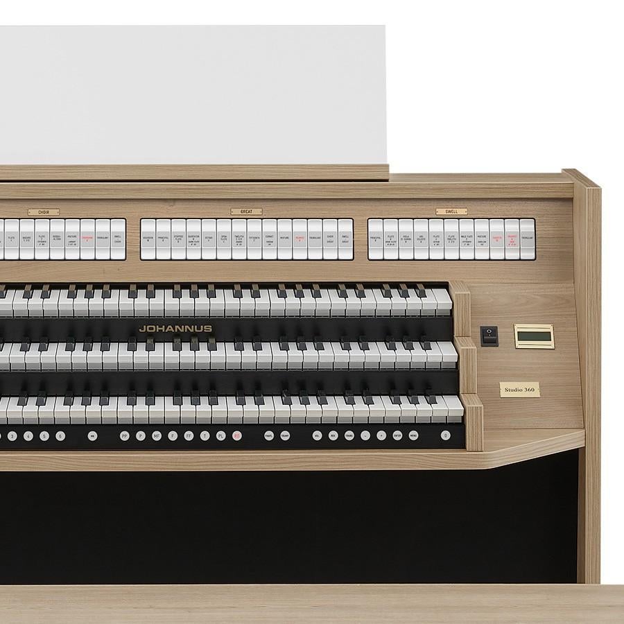 Johannus Studio 360 - Occasion, Ophalen of Verzenden, Zo goed als nieuw, 3 klavieren, Orgel