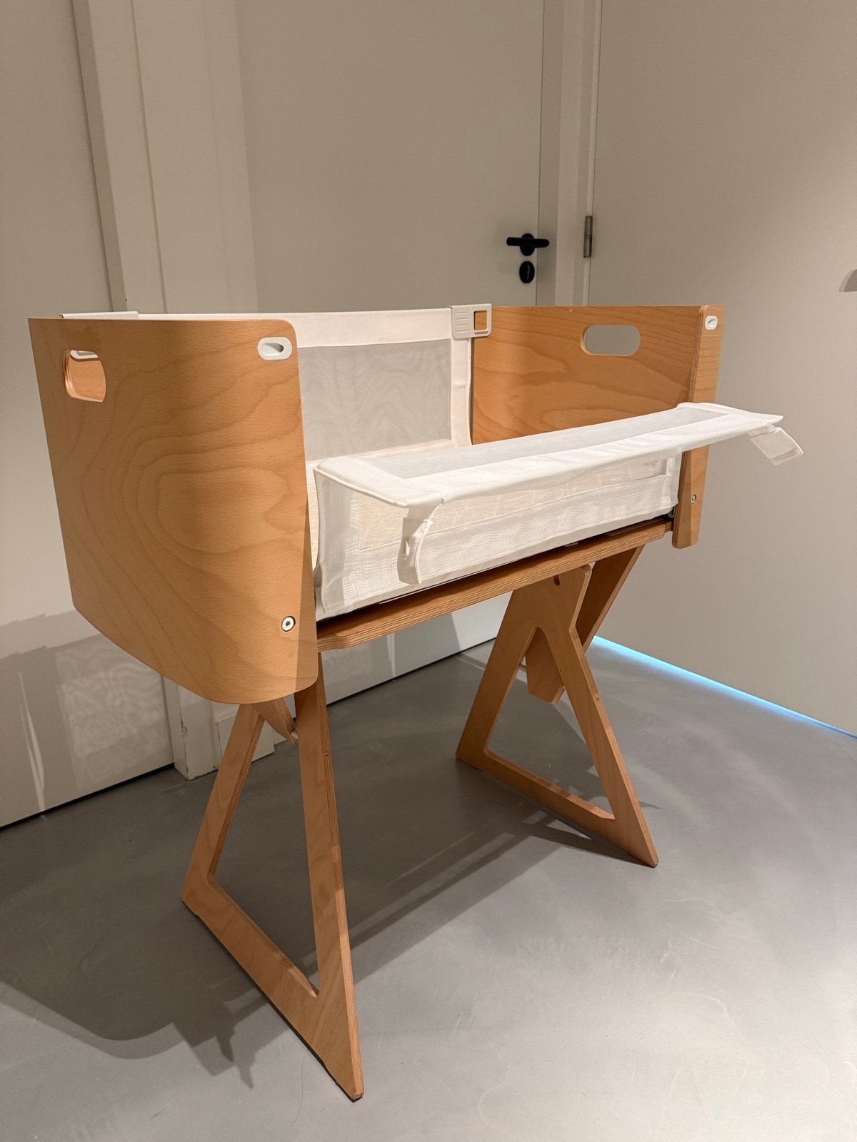 Bednest co-sleeper met natuurlijk wol matras, Kinderen en Baby's, Babywiegjes en Ledikanten, Ophalen, Zo goed als nieuw, Wieg