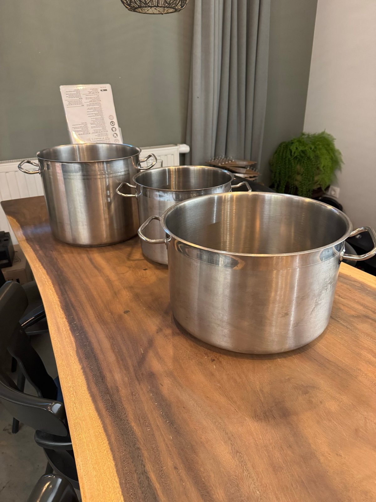 Kookpannen Select Cuisine (gebruikt), Ophalen, Gebruikt, Met deksel, Pannenset