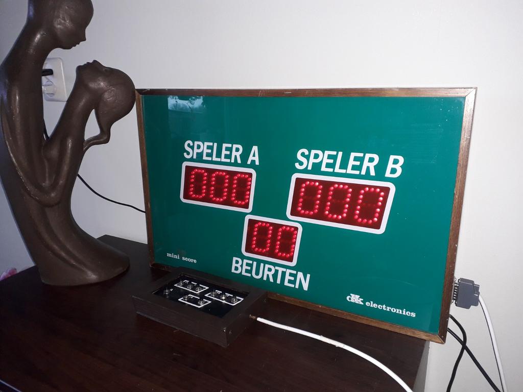 Koopje,Digitaal Biljart Scorebord, Ophalen of Verzenden, Gebruikt, Biljarttafel