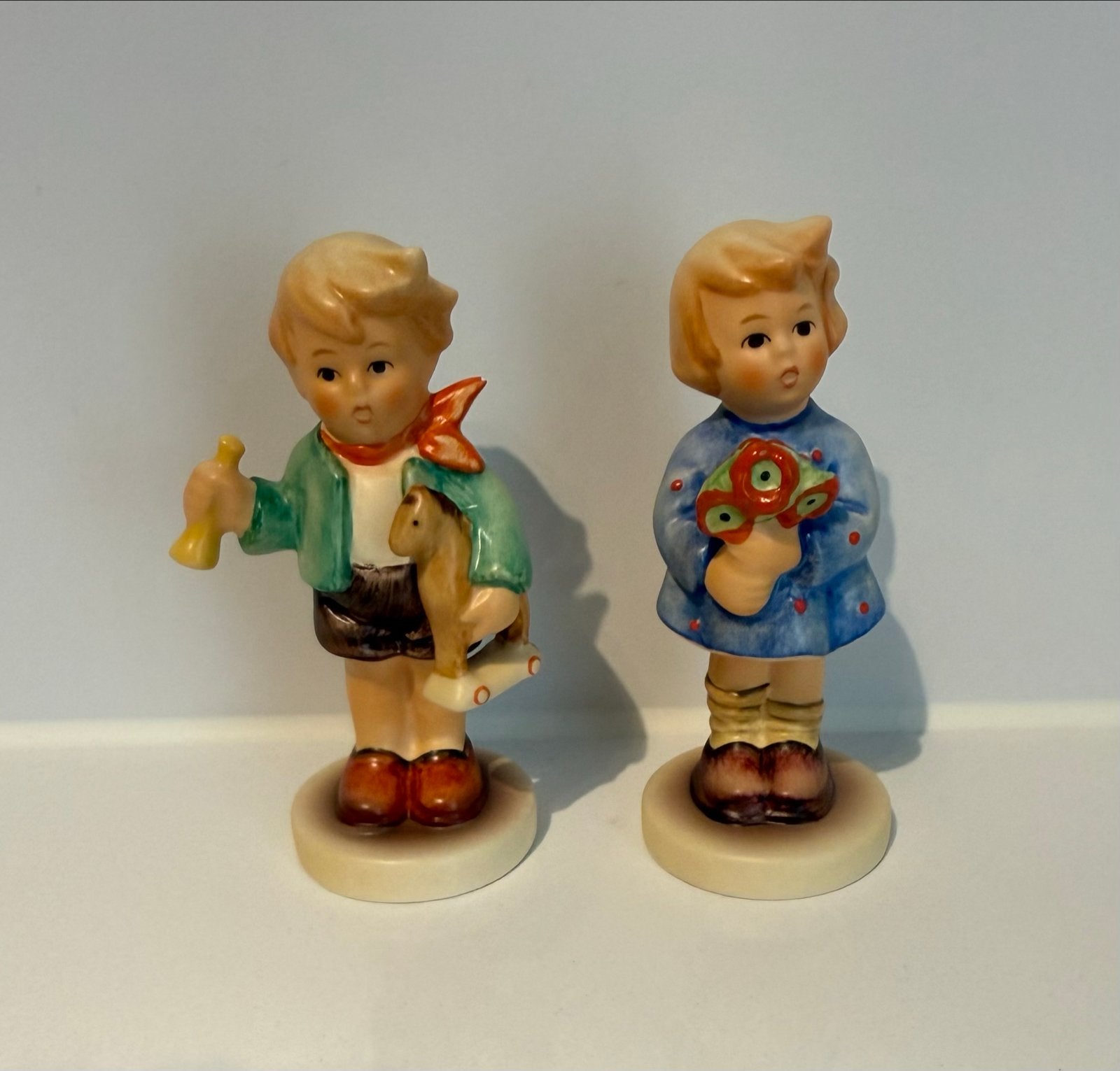Hummel beeldjes uit 1967  voor 2, Ophalen of Verzenden, Zo goed als nieuw, Hummel