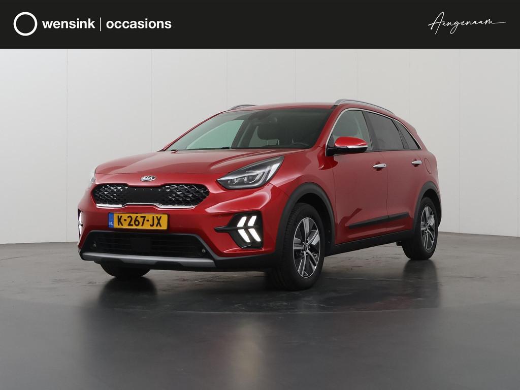 Kia Niro 1.6 GDi Hybrid DynamicPlusLine | Lederen Interieur, Auto's, Kia, Gebruikt, Euro 6, 2 kWh, 1390 kg