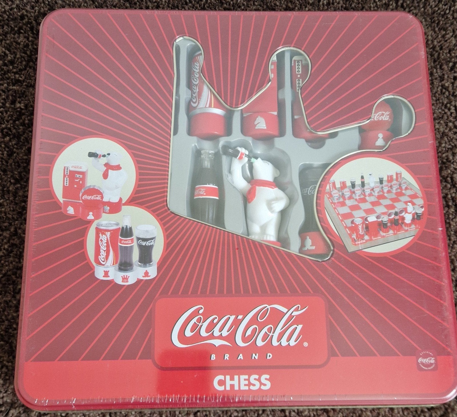 Coca-Cola Schaakspel - Nieuw in Blikken Doos, Ophalen of Verzenden, Nieuw