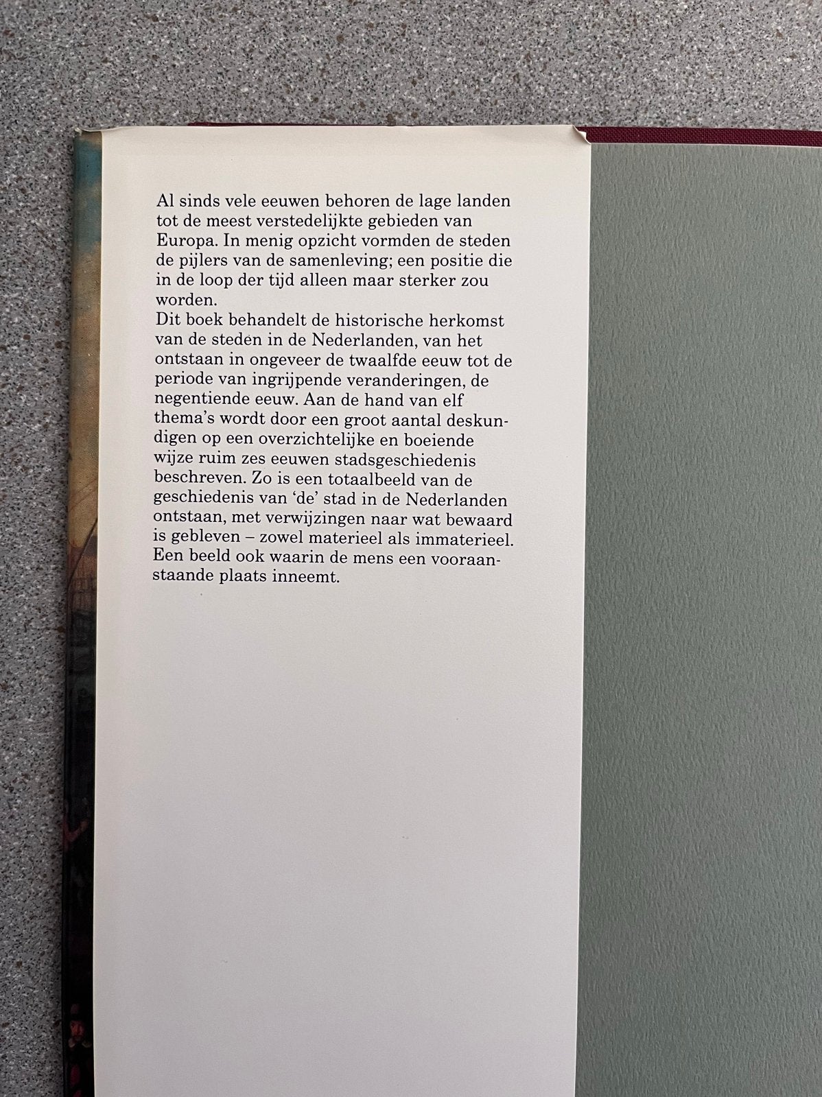 Steden & Hun Verleden - Maurits van Rooijen (red.), Ophalen of Verzenden, 20e eeuw of later, Gelezen, Europa