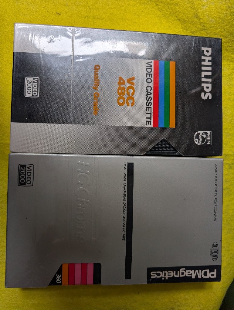 Video 2000 banden nieuw Philips en PDM bieden vanaf 14€, Audio, Tv en Foto, Videospelers, Ophalen of Verzenden, Nieuw, Videoband