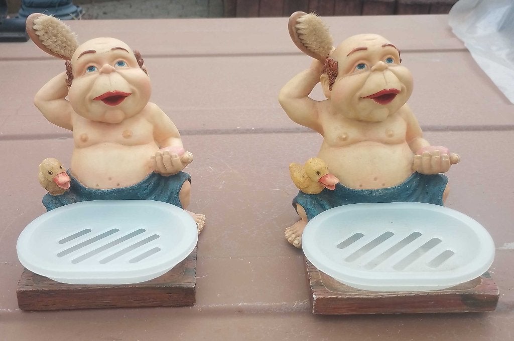 Laaf voor de badkamer als nieuw, Verzamelen, Efteling, Ophalen of Verzenden, Zo goed als nieuw, Beeldje of Poppetje