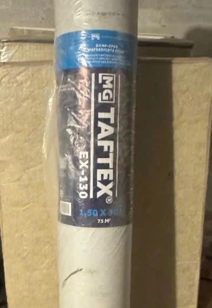 TAFTEX EX-130, Doe-het-zelf en Verbouw, Zeil en Folie, Ophalen of Verzenden, Nieuw, 15 m² of meer, Zeil