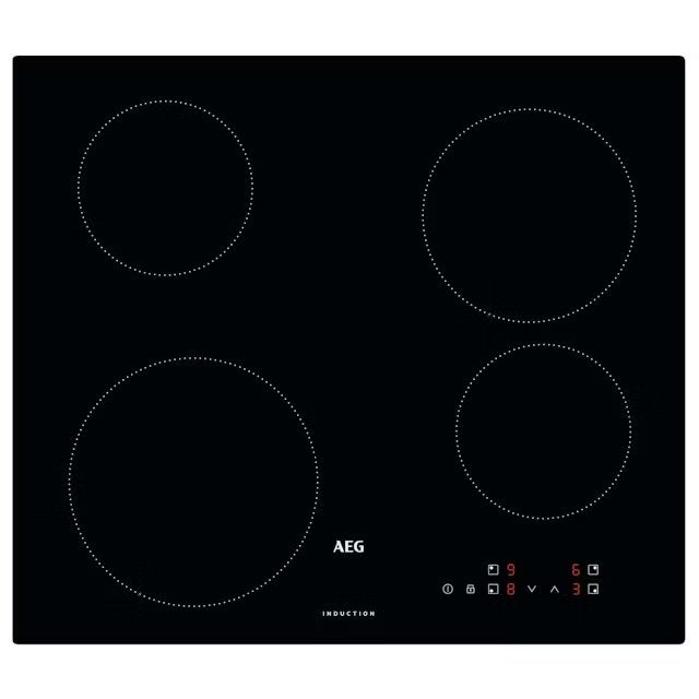 AEG Kookplaat inductie IBE6420SCB, Witgoed en Apparatuur, Kookplaten, Ophalen, 4 kookzones, Zo goed als nieuw, Inbouw