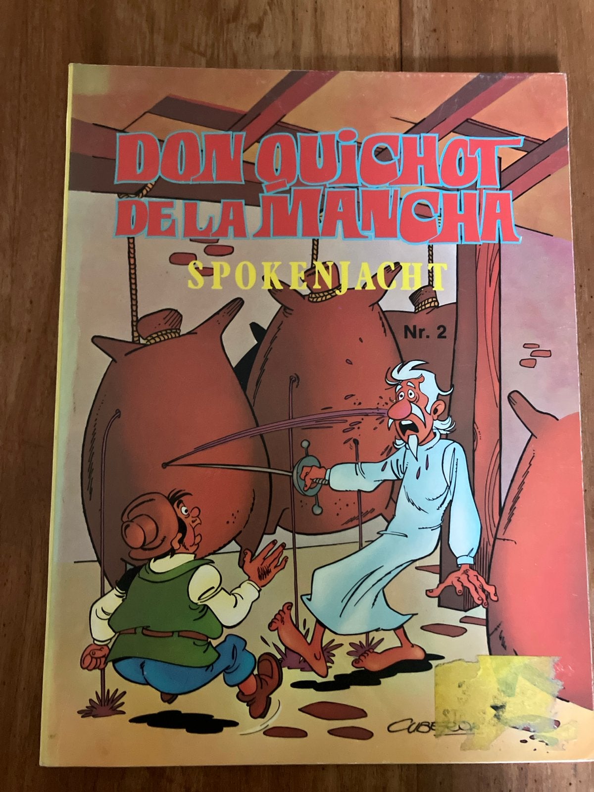 Don Quichot de la Mancha - Spokenjacht Nr. 2, Boeken, Eén stripboek, Ophalen of Verzenden, Gelezen