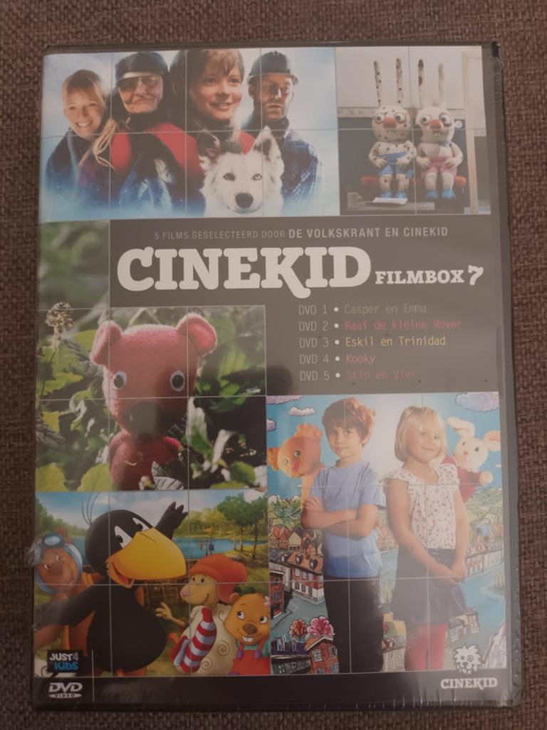 Cinekid Filmbox 7 - 5 films Volkskrant SEALED, Avontuur, Alle leeftijden, Boxset, Ophalen of Verzenden
