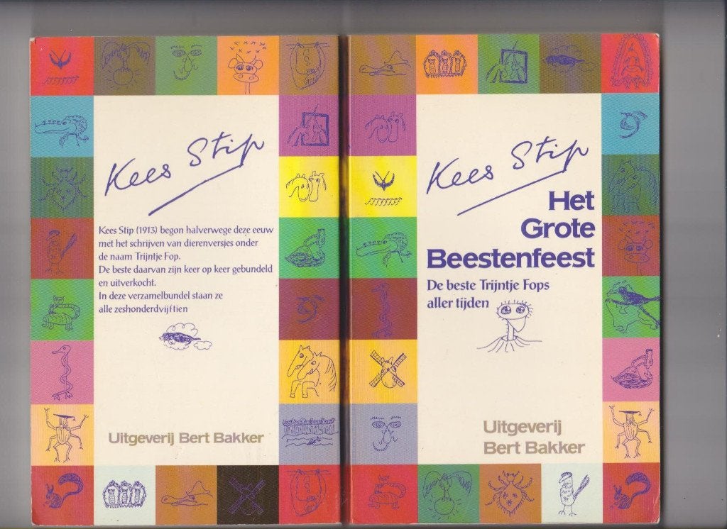 Stip, Kees Stip, Fop, Trijntje Fop, Het grote beestenfeest, Ophalen of Verzenden, Kees Stip, Trijntje Fop, Verhalen, Zo goed als nieuw