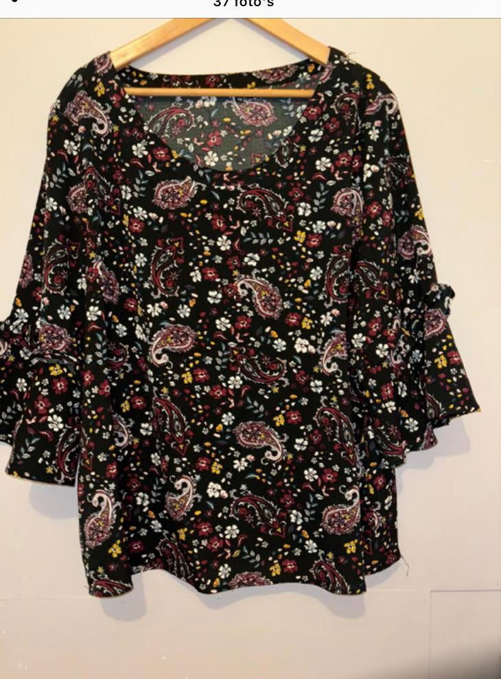 Blouse maat 46 / 48, Kleding | Dames, Ophalen of Verzenden, Zo goed als nieuw, Maat 46/48 (XL) of groter, Overige kleuren