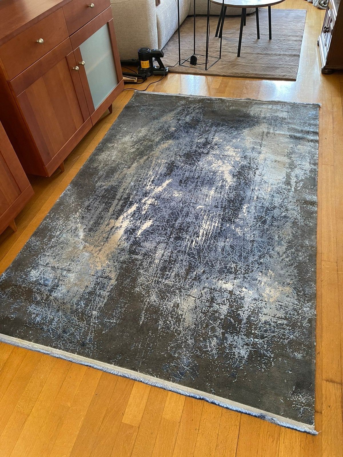 Vloerkleed pierre cardin, Huis en Inrichting, Stoffering | Tapijten en Kleden, Ophalen, Blauw, 150 tot 200 cm, 200 cm of meer