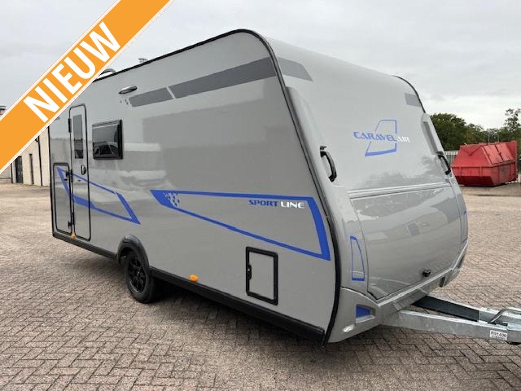 Caravelair Sport Line 476 Nieuw Model 2025 stapelbed AKTIE, Overige typen, Bedrijf, 5 tot 6 meter, Schokbreker