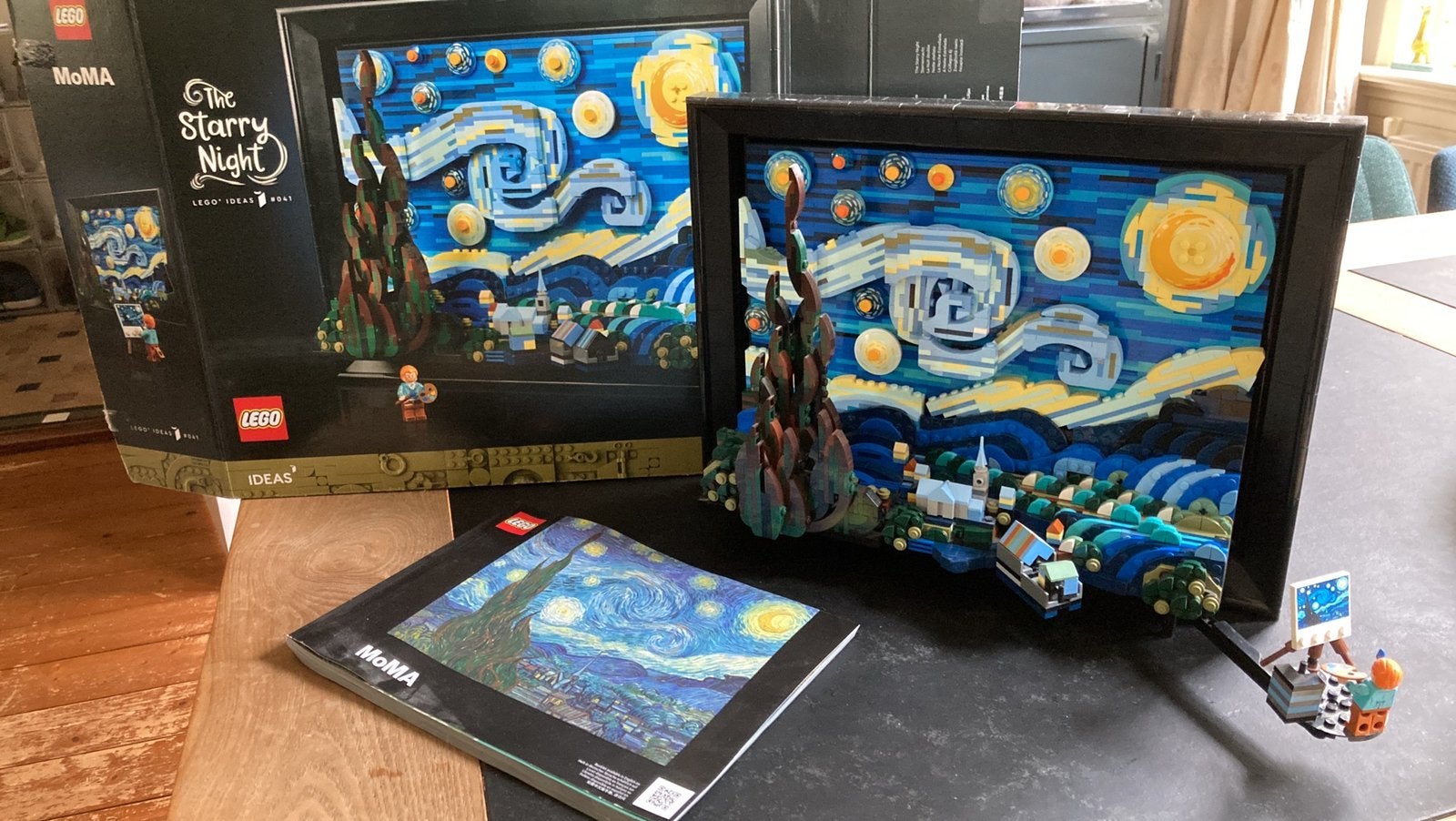 LEGO Ideas De Sterrennacht van Vincent van Gogh, Ophalen of Verzenden, Zo goed als nieuw, Overige merken
