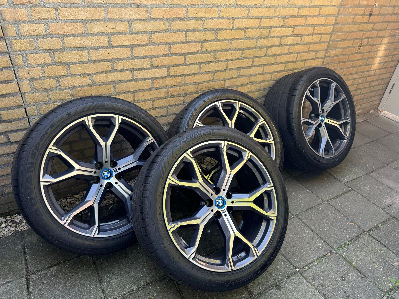 BMW 275/40R21 741M X5 21 inch velgen met zomerbanden, Auto-onderdelen, Gebruikt, 275 mm, Banden en Velgen, Personenwagen