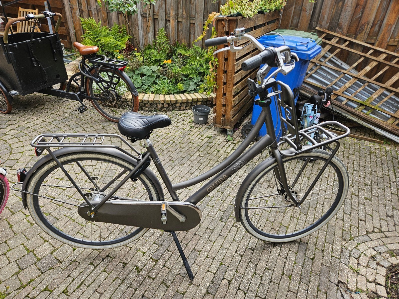 Cortina U4 Transportfiets Dames, (Extra) lage instap, 47 tot 50 cm, Zo goed als nieuw, Schijfrem