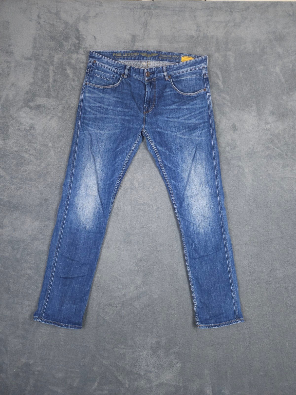 Pme Legend Broek Slim Fit W36 L32 Blauw Jeans Pall Mall., W36 - W38 (confectie 52/54), ., Zo goed als nieuw, .