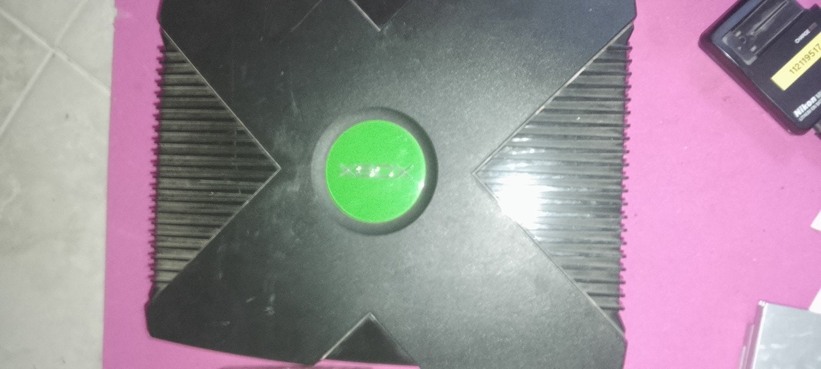 Xbox Classic met Crystal behuizing, Ophalen of Verzenden, Gebruikt, Zonder controller, Crystal/doorzichtig
