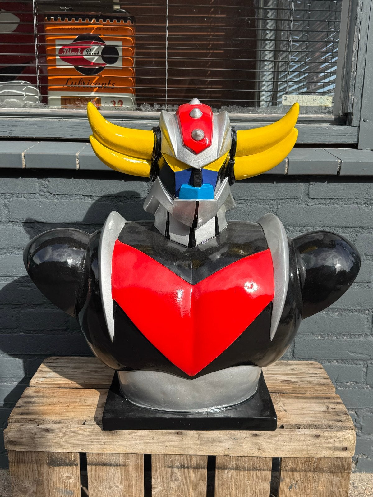 Grendizer Buste - Uniek Sci-Fi Kunstwerk, Overige onderwerpen, Buste, Handgemaakt, Composieten