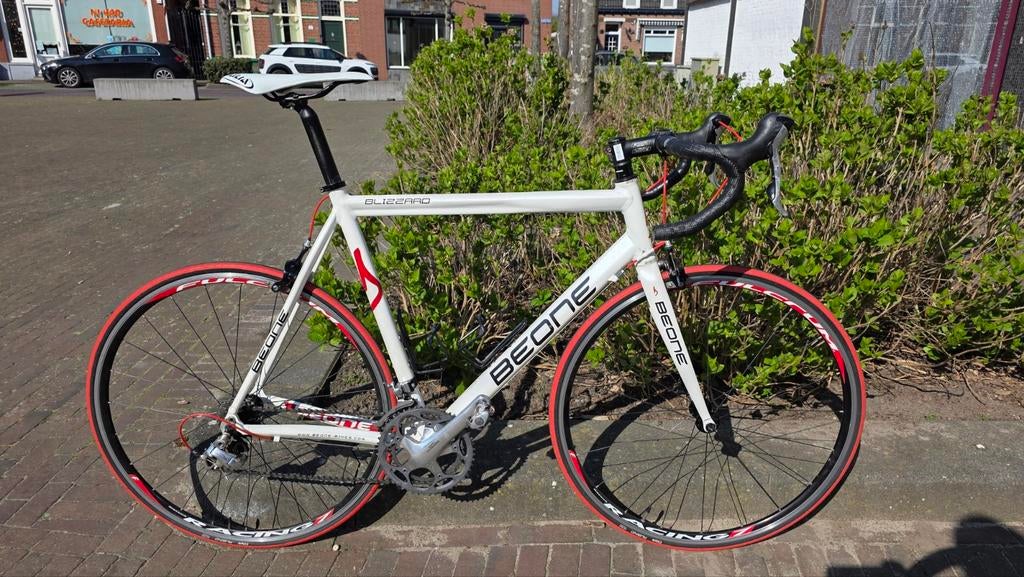 Beone Blizzard racefiets 59 cm, Fietsen en Brommers, Fietsen | Racefietsen, Gebruikt, Aluminium, 57 tot 61 cm, Meer dan 20 versnellingen