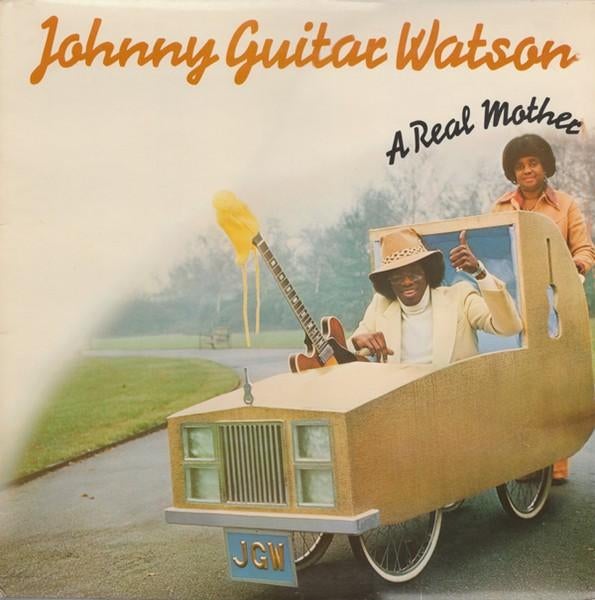 LP - Johnny Guitar Watson - A Real mother, Inclusief binnenhoes, Ophalen of Verzenden, Zo goed als nieuw, 12 inch
