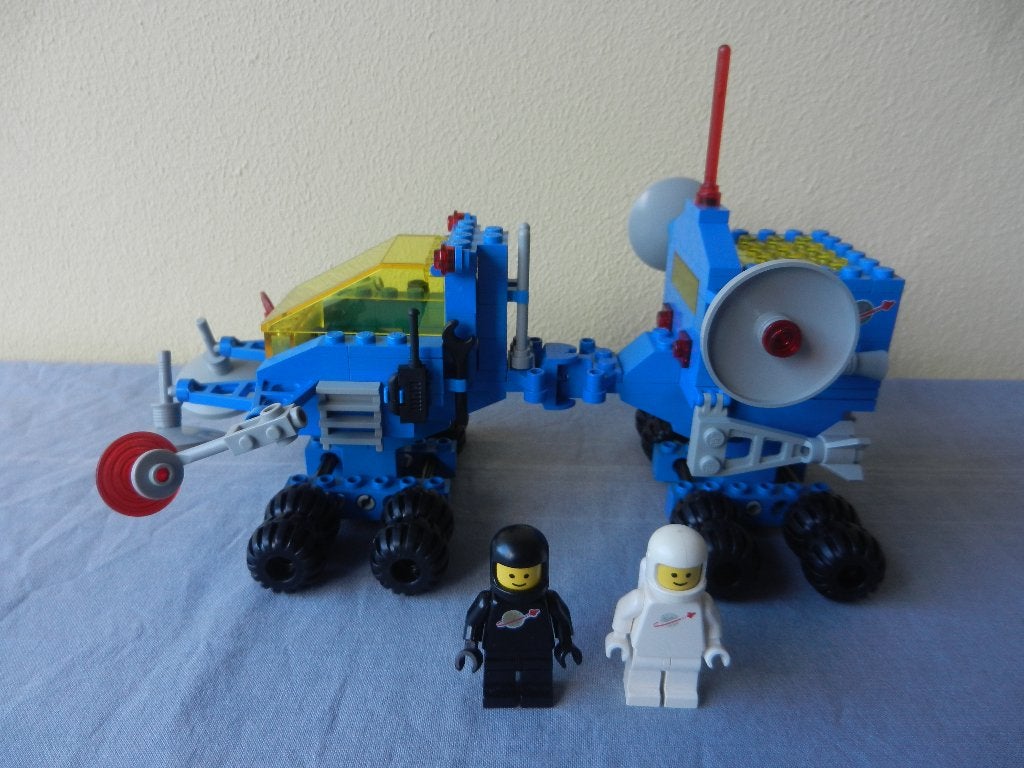 Lego 6928 ruimte voertuig, Uranium Search Vehicle (uit 1984), Ophalen of Verzenden, Gebruikt