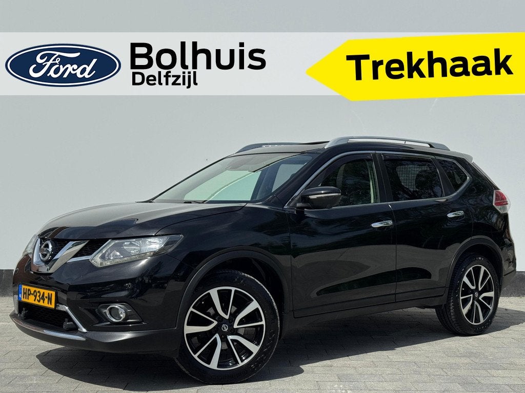 Nissan X-Trail 1.6 DIG-T Connect Edition | Panormadak | LED, Auto's, Nissan, Voorwielaandrijving, Euro 6, 4 cilinders, Zwart