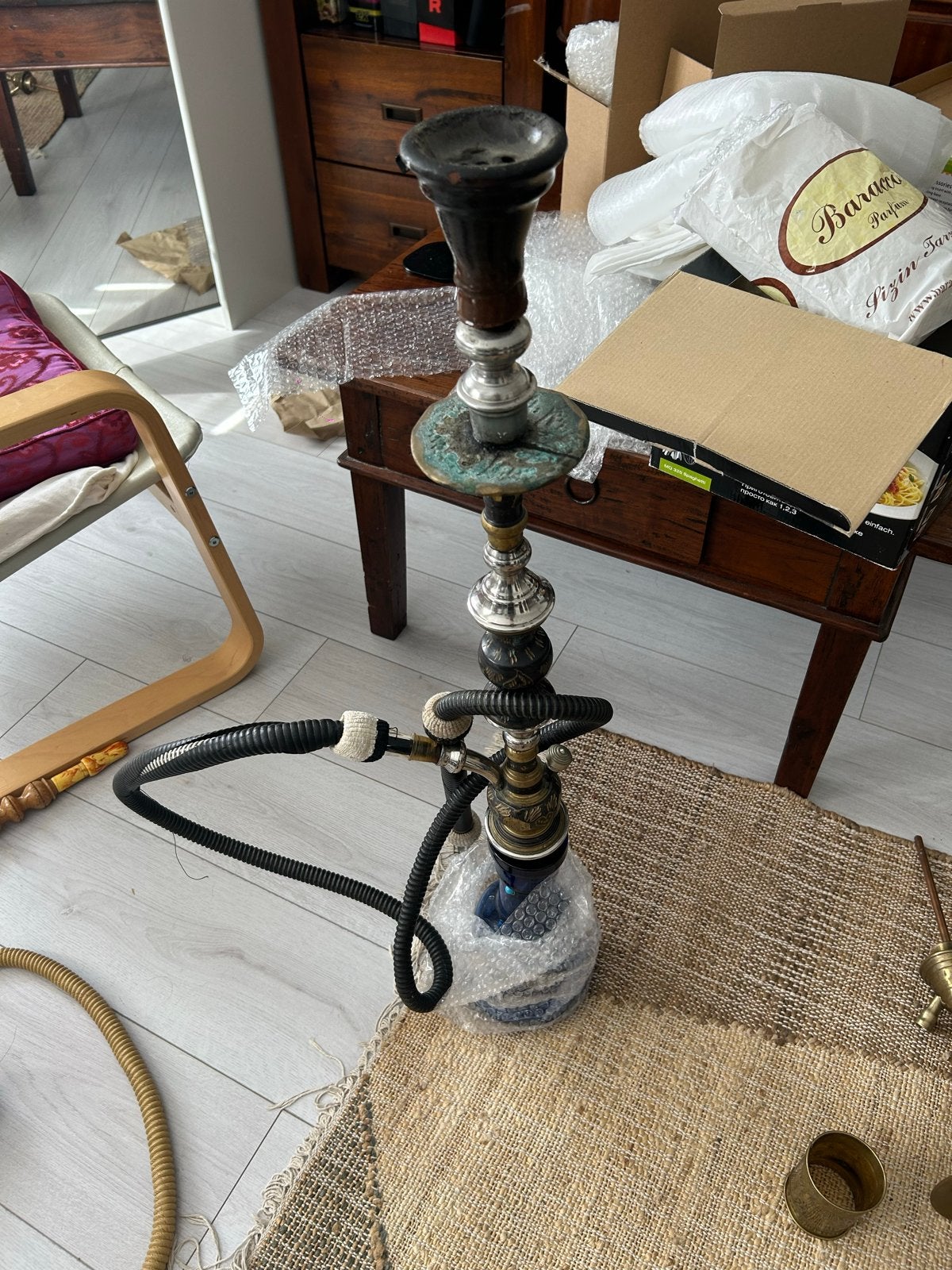 Khalil Mamoon Shisha / Waterpijp - Klassiek Design, Ophalen, Gebruikt, (Water)pijp