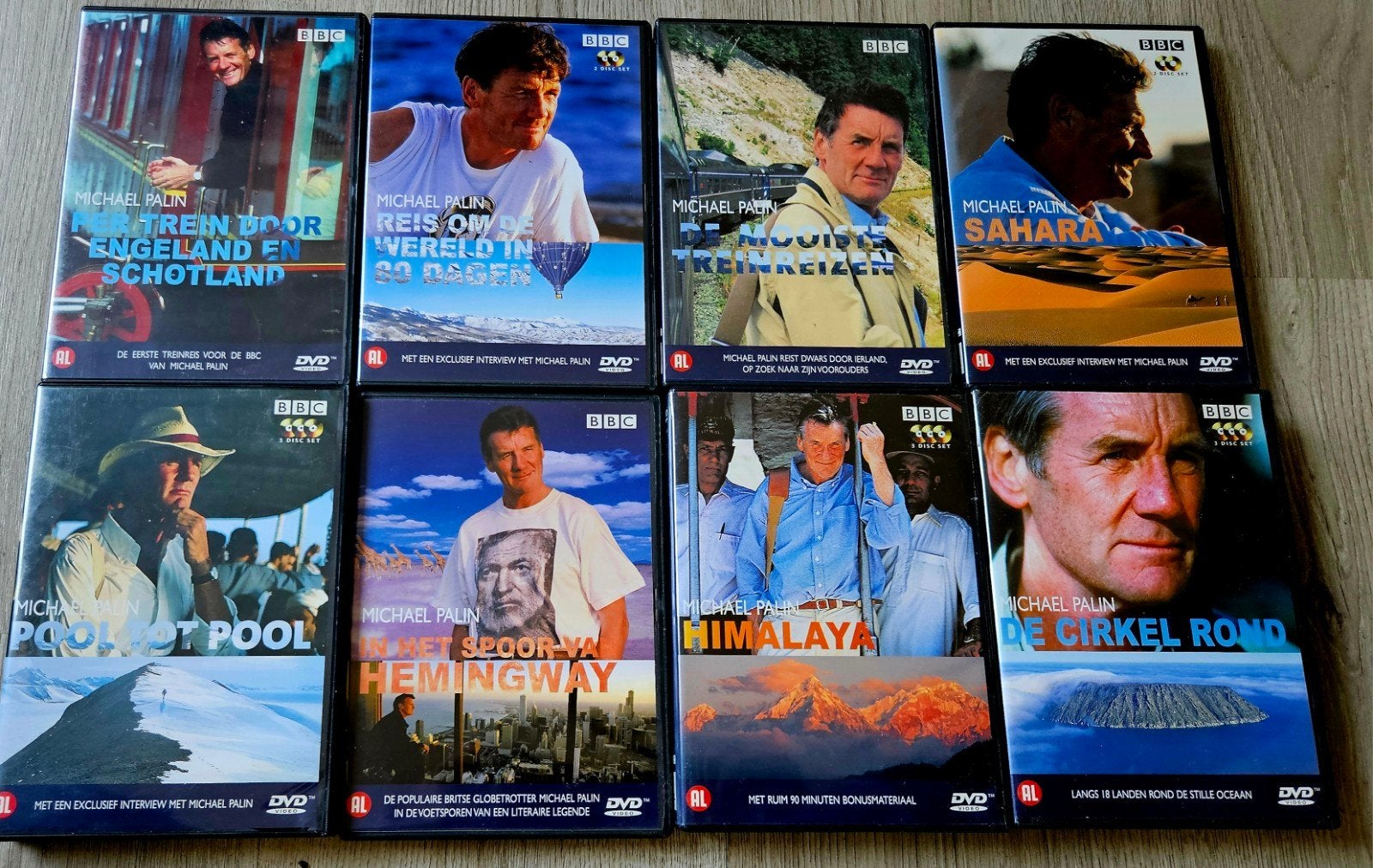 Michael Palin DVD Collectie: 8 Reisdocumentaires, Engels, Alle leeftijden, Nederlands, Ophalen of Verzenden