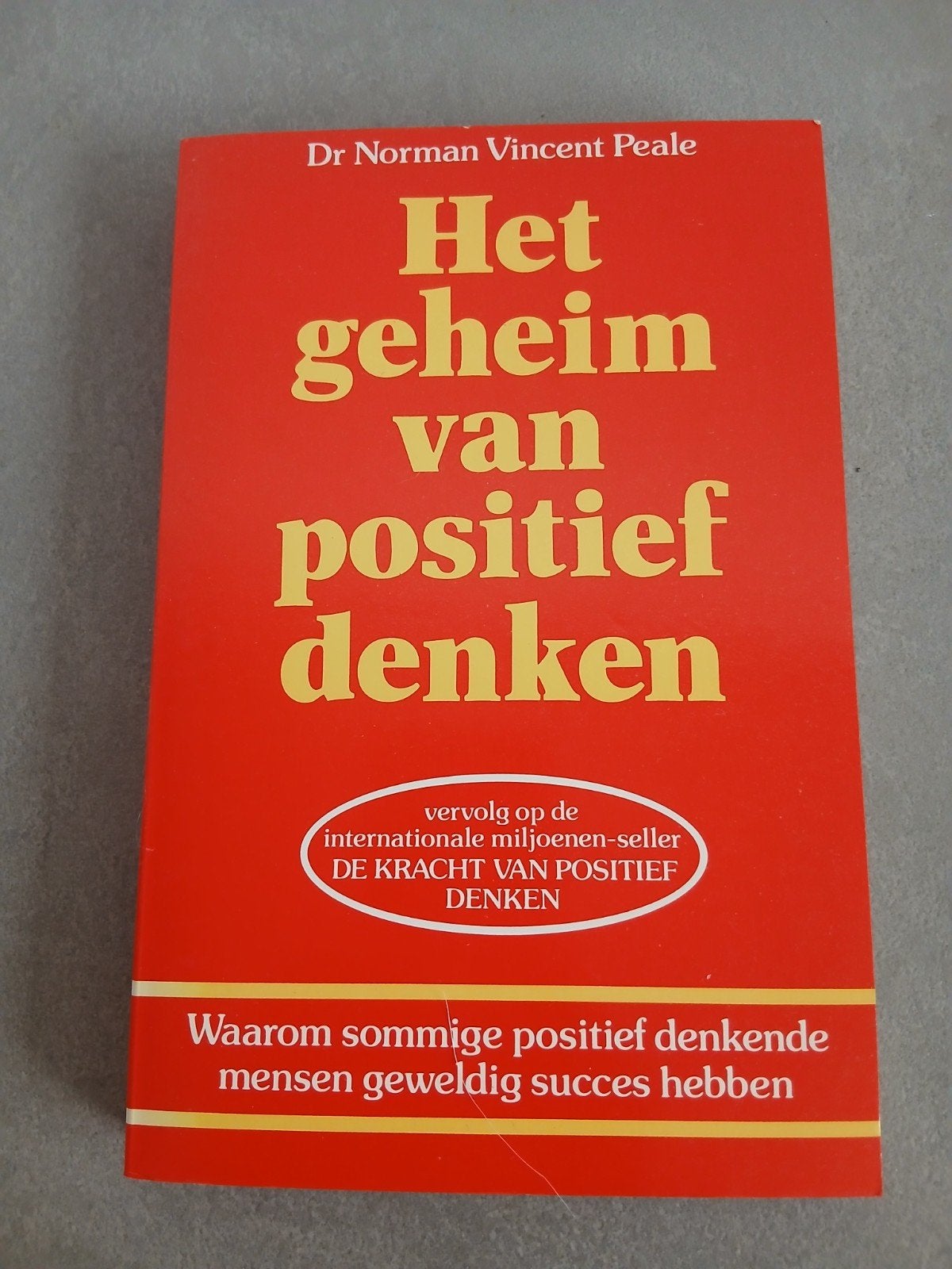 Dr. Norman Vincent Peale - het geheim van positief denken, Ophalen of Verzenden, Zo goed als nieuw