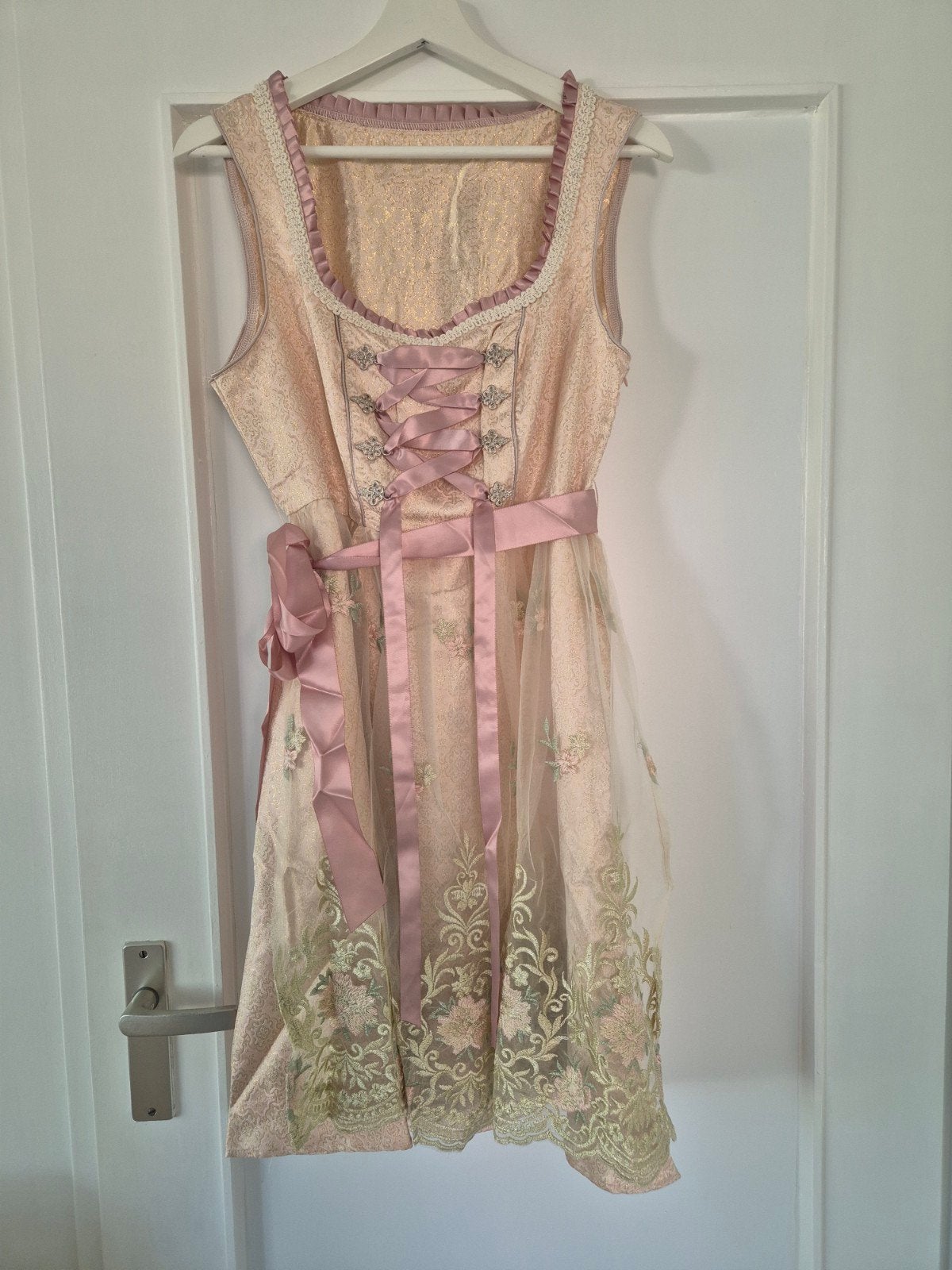 Nieuw Dirndl Maat L van Shein, Maat 42/44 (L), Nieuw, Ophalen of Verzenden, Roze