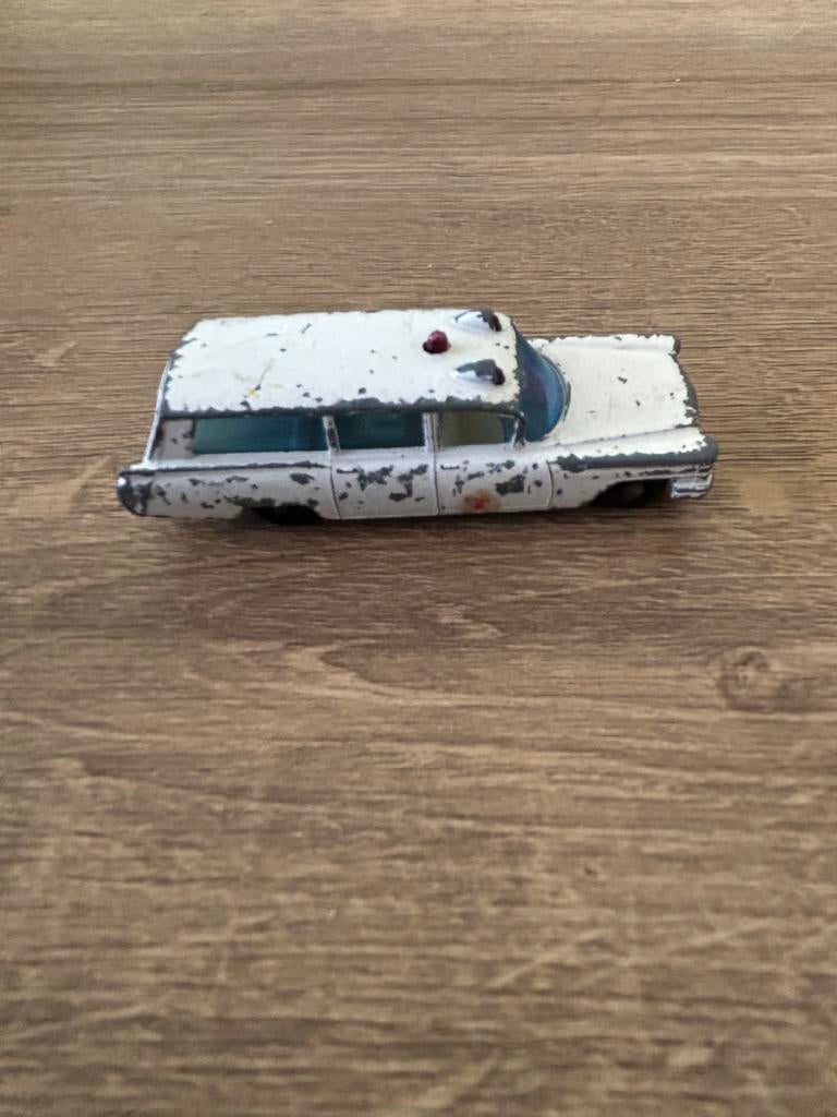 Vintage Matchbox Ambulance Speelgoedauto, Kinderen en Baby's, Ophalen of Verzenden, Gebruikt
