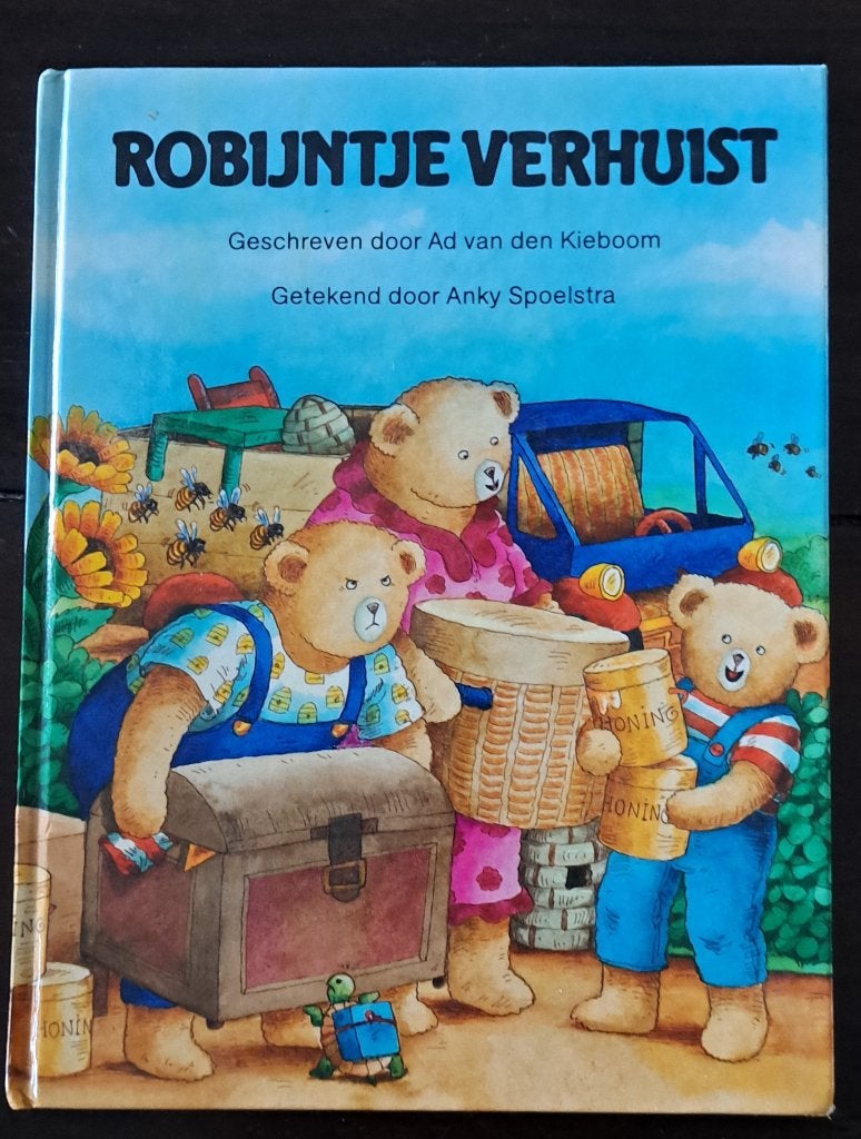 Robijntje verhuist - Ad van den Kieboom, Ophalen of Verzenden, Zo goed als nieuw, Fictie algemeen