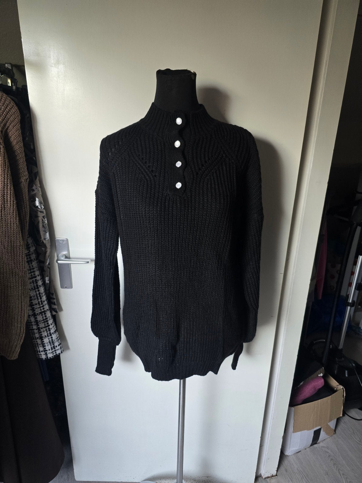 dames trui, Kleding | Dames, Ophalen of Verzenden, Nieuw, Maat 42/44 (L), Zwart