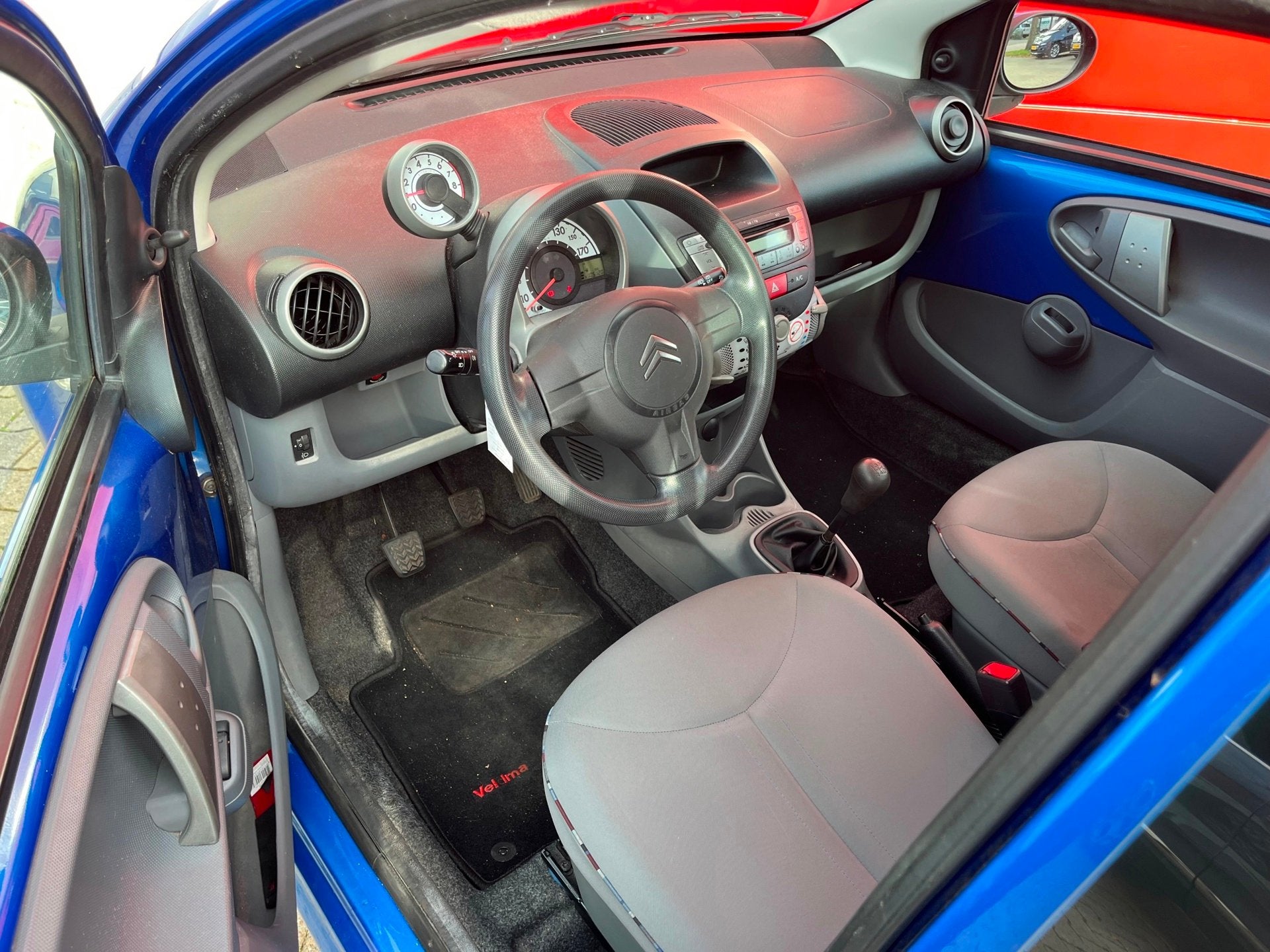 Citroen C1 1.0-12V 68pk Ambiance / Airco / Elektr. pakket /, Auto's, Voorwielaandrijving, Stof, Gebruikt, C1