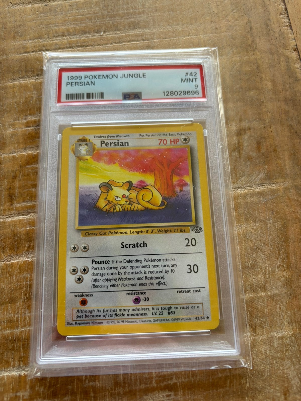 Persian #42 Jungle PSA9, Ophalen of Verzenden, Zo goed als nieuw