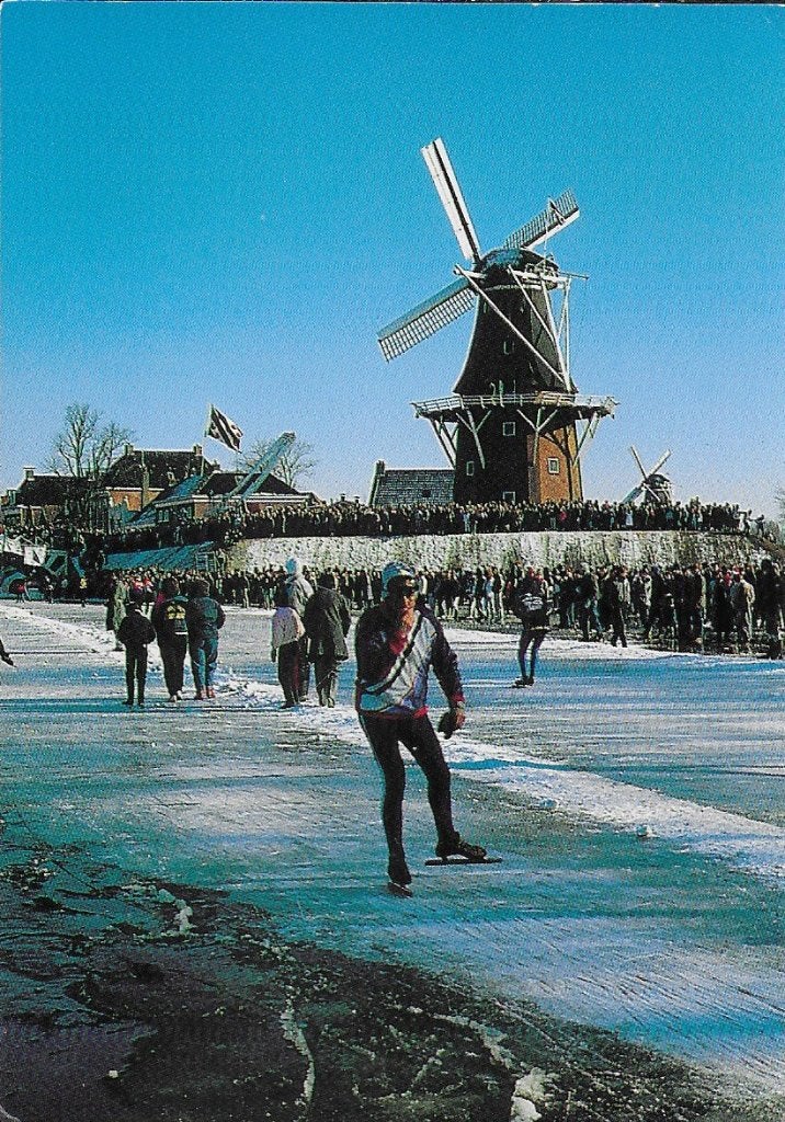 Nederland Fijne feestdagen gelopen Ansichtkaart ( 4168 ), Ophalen of Verzenden, 1980 tot heden, Gelopen, Gelderland