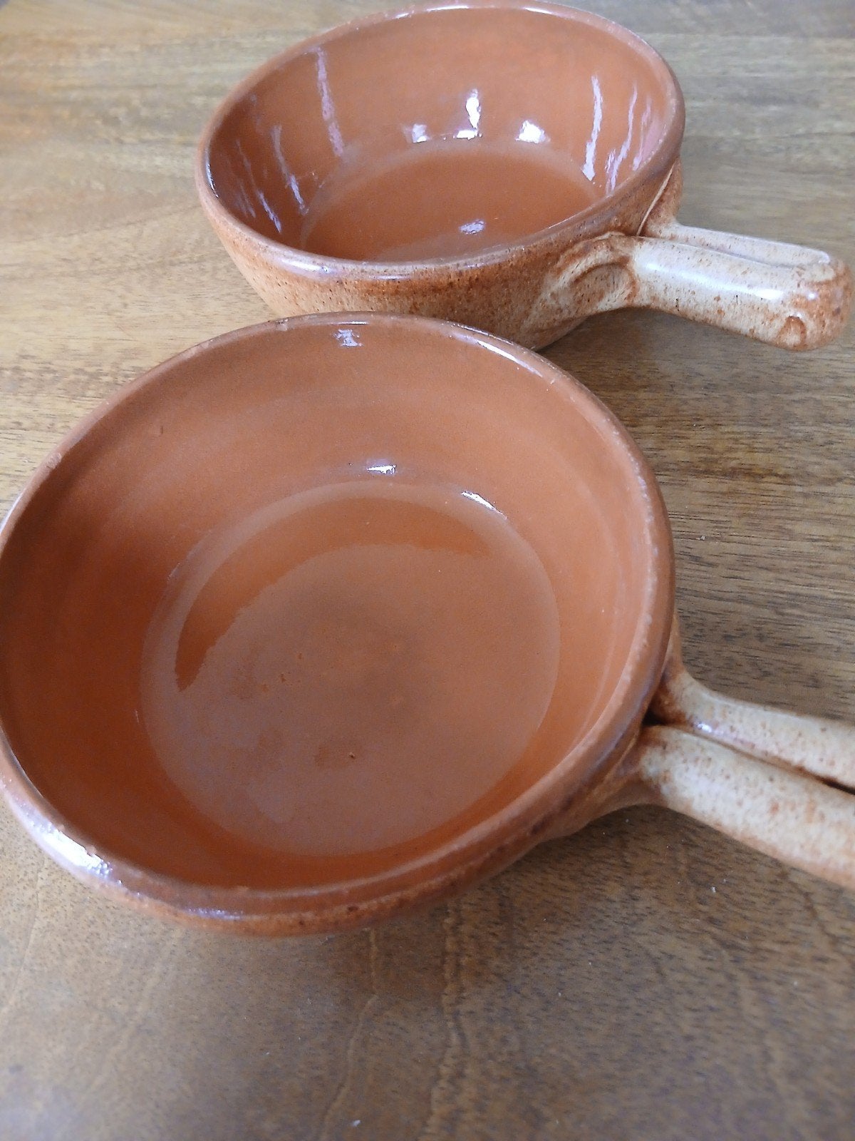 Twee terracotta schaaltjes, Ophalen, Gebruikt, Overige typen, Steen/keramiek