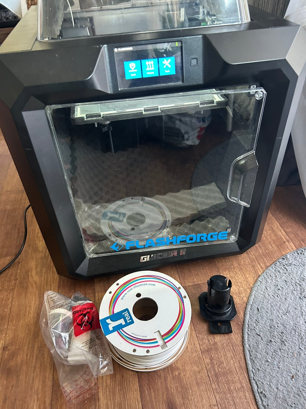 Flashforg guider II. 3D printer, Ophalen of Verzenden, Ingebouwde Wi-Fi, Gebruikt