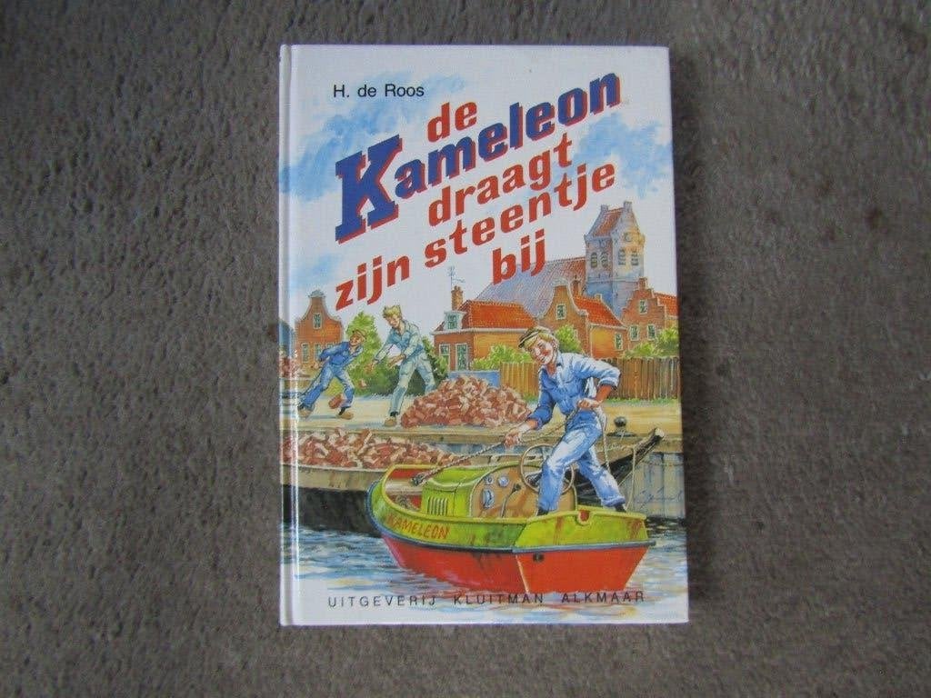 Boek: De kameleon draagt zijn steentje bij, Ophalen of Verzenden, Gelezen, H. de Roos, Non-fictie