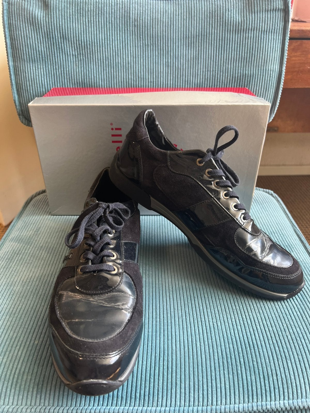 Borticelli limited, Blauw, Ophalen of Verzenden, Sneakers of Gympen, Gedragen