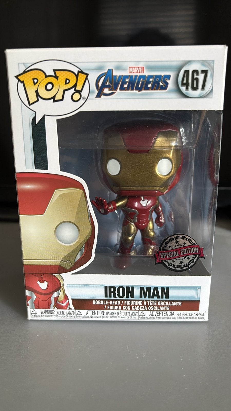 Iron man Funko pop, Verzamelen, Ophalen, Zo goed als nieuw