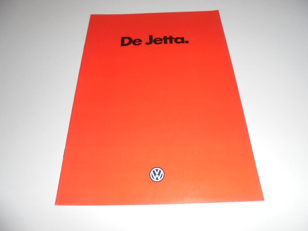 brochure Volkswagen Jetta  1982, Ophalen of Verzenden, Nieuw, Volkswagen