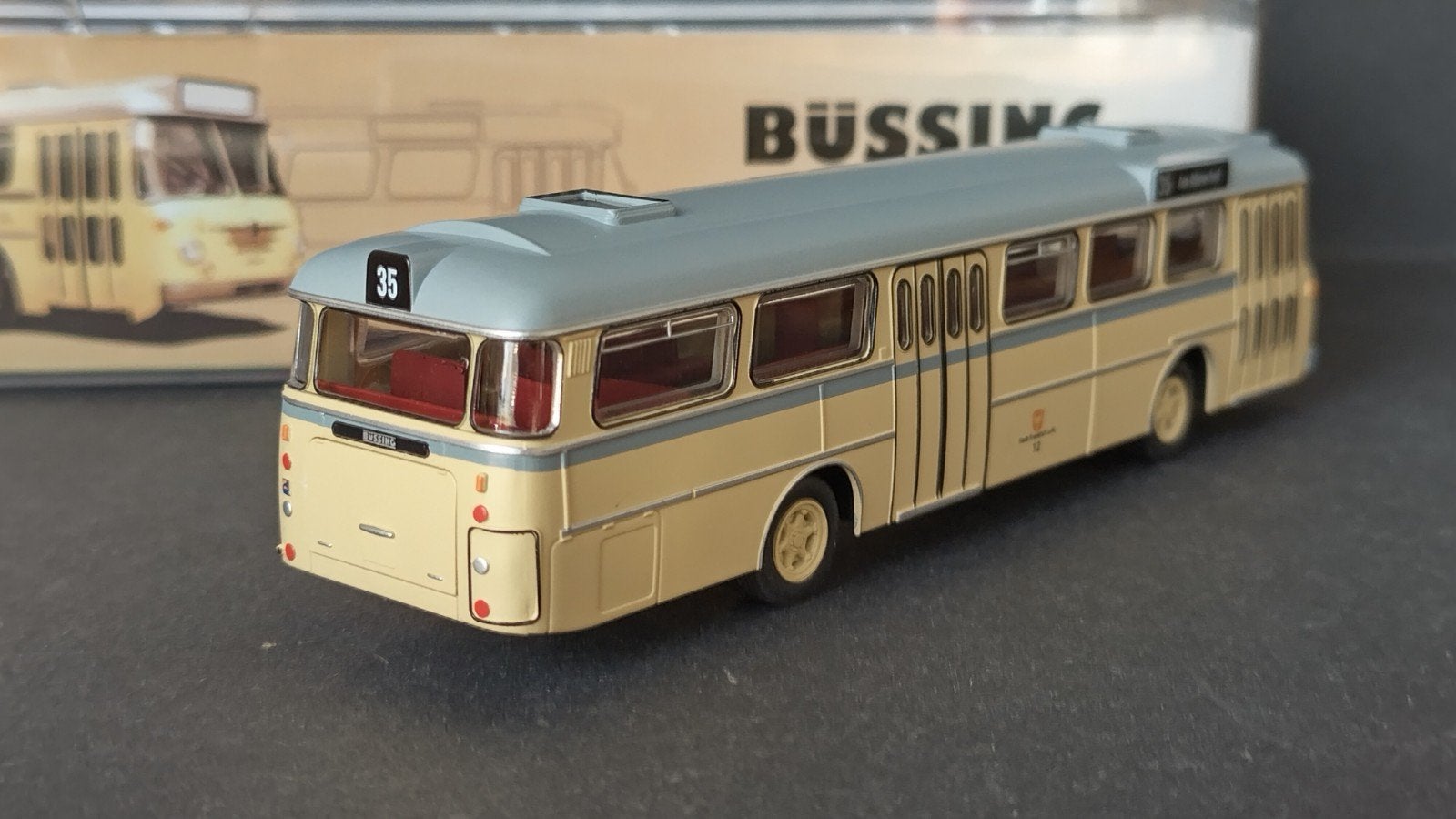 Büssing Senator 12 D Bus 1;87 Brekina Pol, ., Nieuw, Ophalen of Verzenden, Brekina