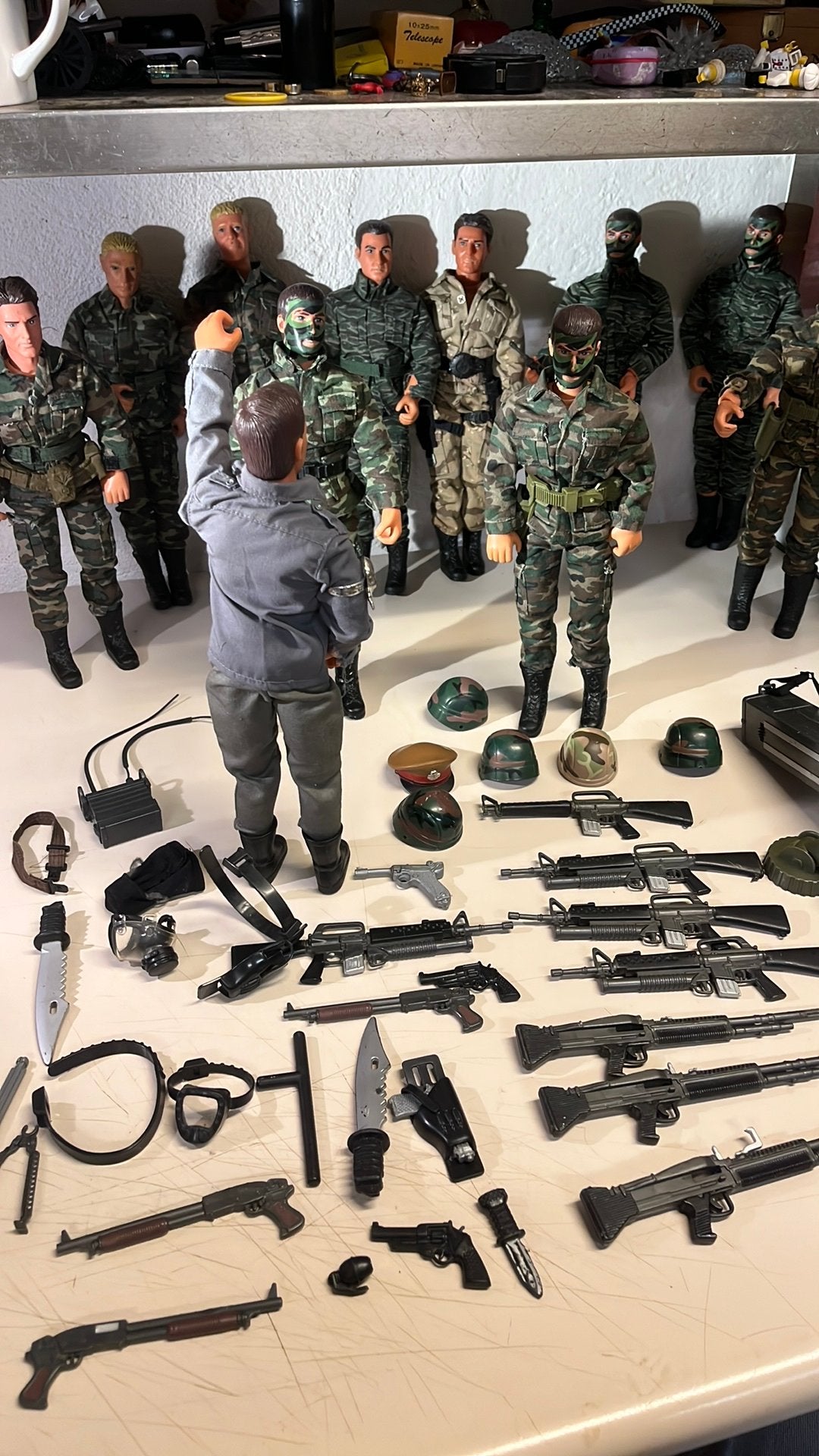 Militaire Soldaten Gijoe bataljon poppen ww2, Ophalen of Verzenden, Landmacht, Nederland