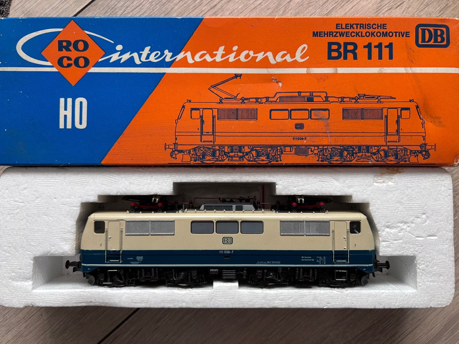 Roco 4133 DB 111, Ophalen, Gelijkstroom, Wagon, Zo goed als nieuw