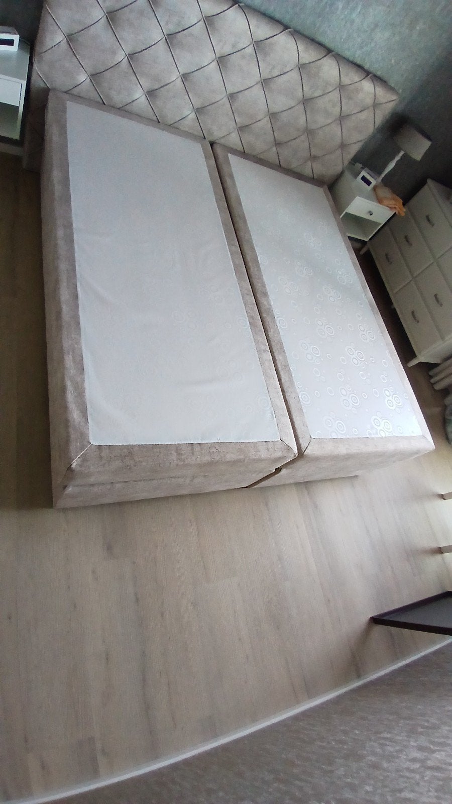 2 BOXSPRING MATRASSEN 90X200, Huis en Inrichting, Ophalen, 90 cm, Eenpersoons, Zo goed als nieuw