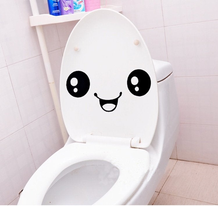 Kinderstoel/Toilet Sticker, Smiley (Mèt Gratis Verzending), Verzenden, Nieuw, Overige typen